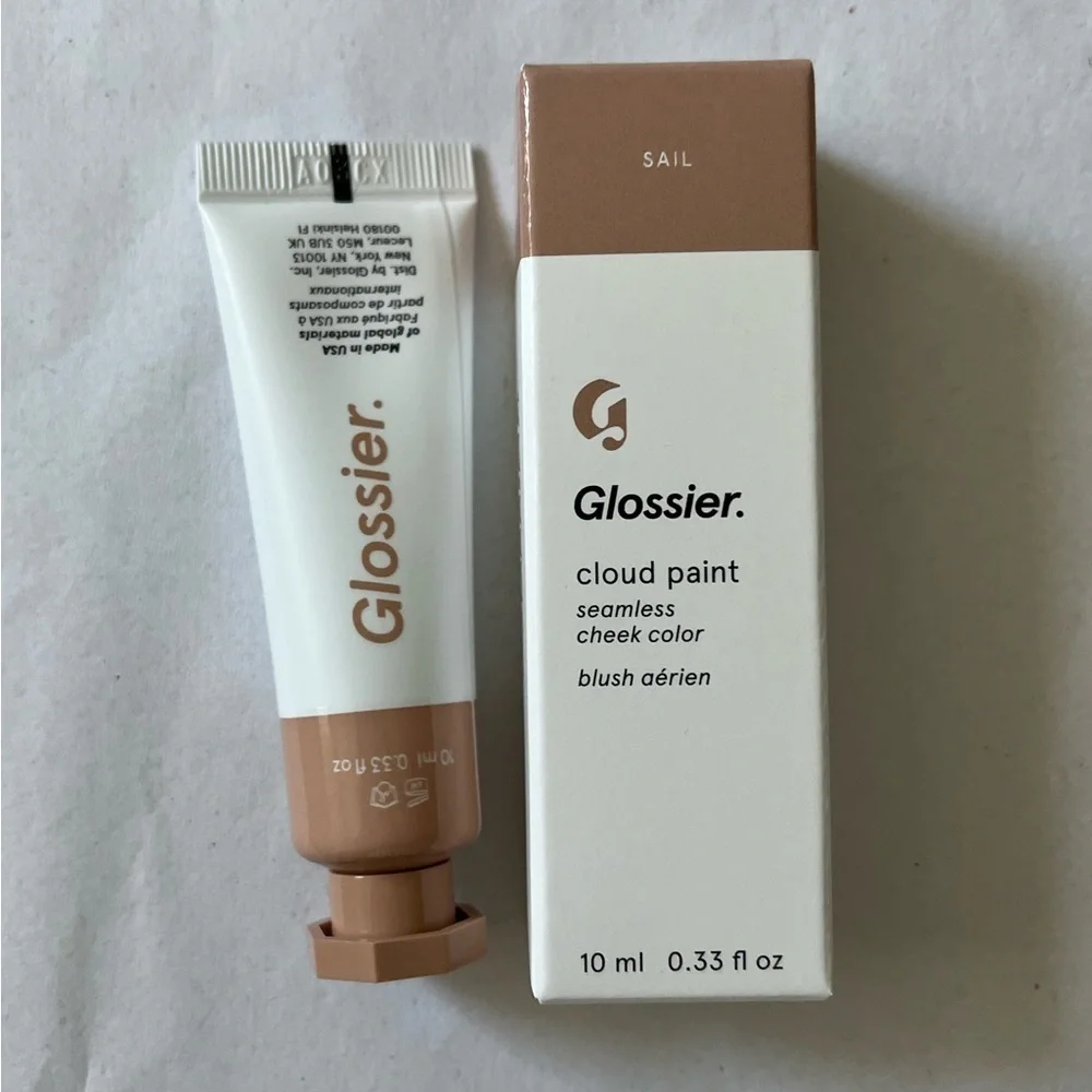 Glossier Cloud Paint in Sail seamless cheek color blush NIB